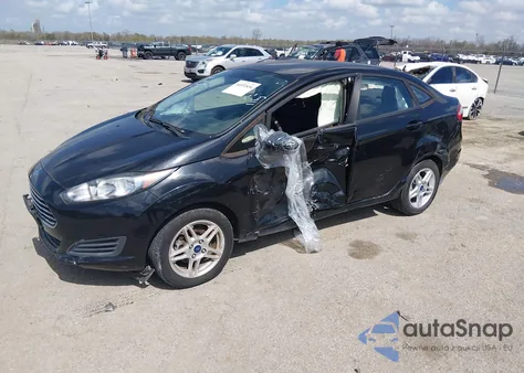 2019 Ford Fiesta Se из США, поврежденный, VIN 3FADP4BJ7KM107899